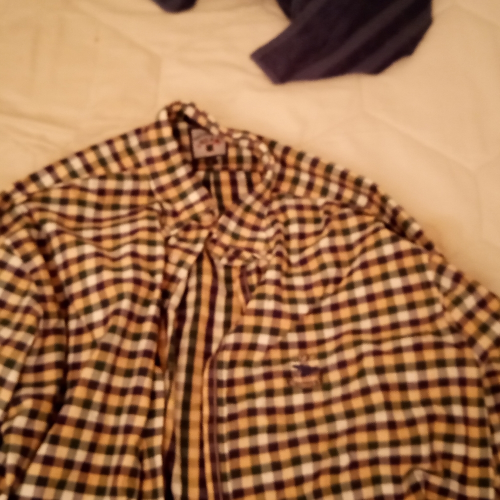 Facconable Button Up Shirt Preowned - image 3